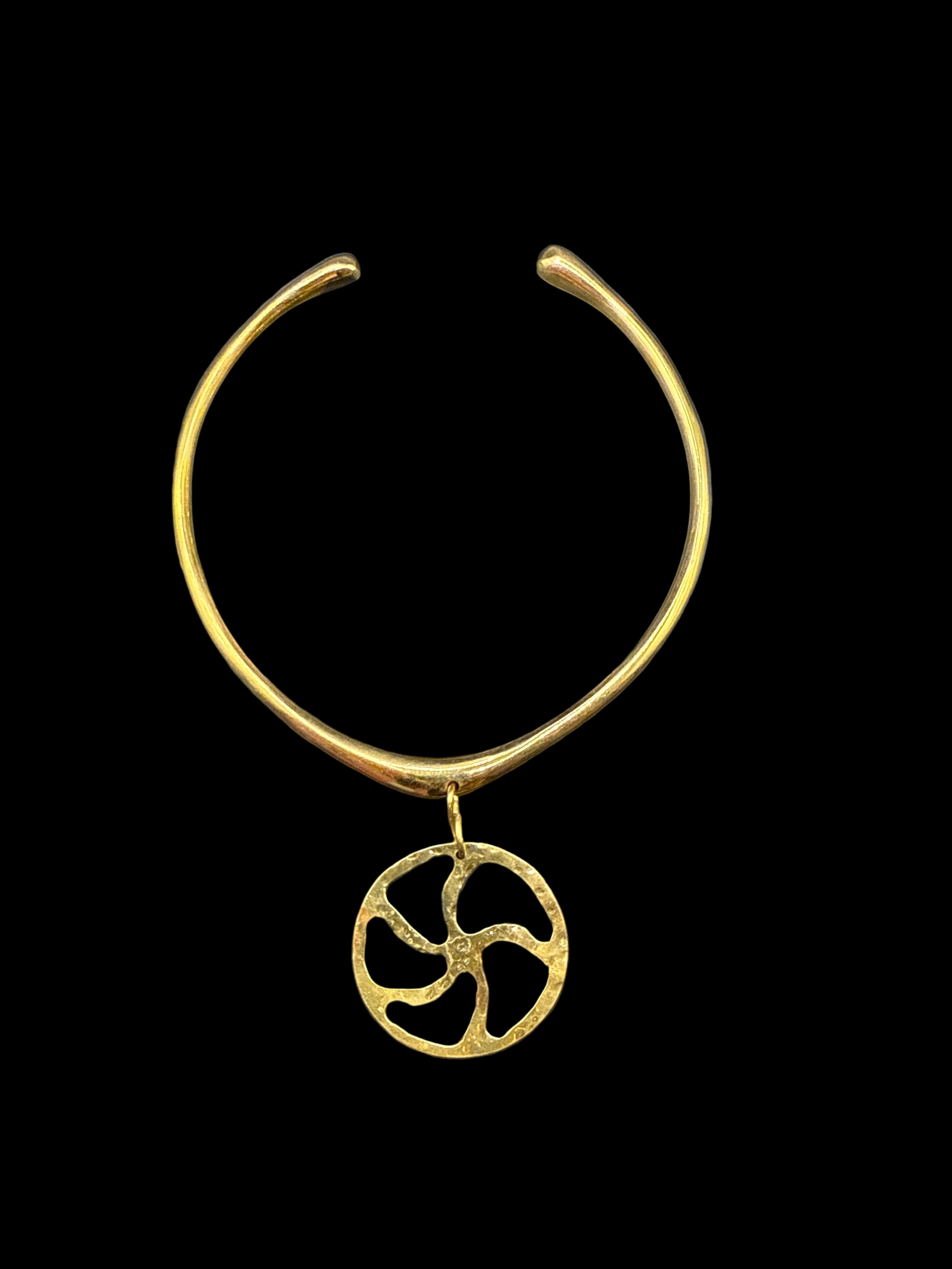 Orange Slice Necklace