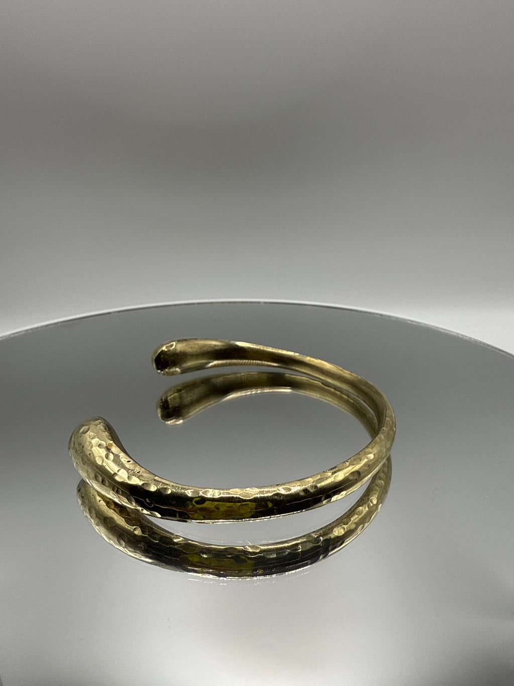 Hammered Curve Cuff